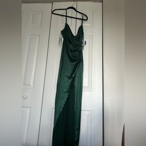 Hunter green dress
